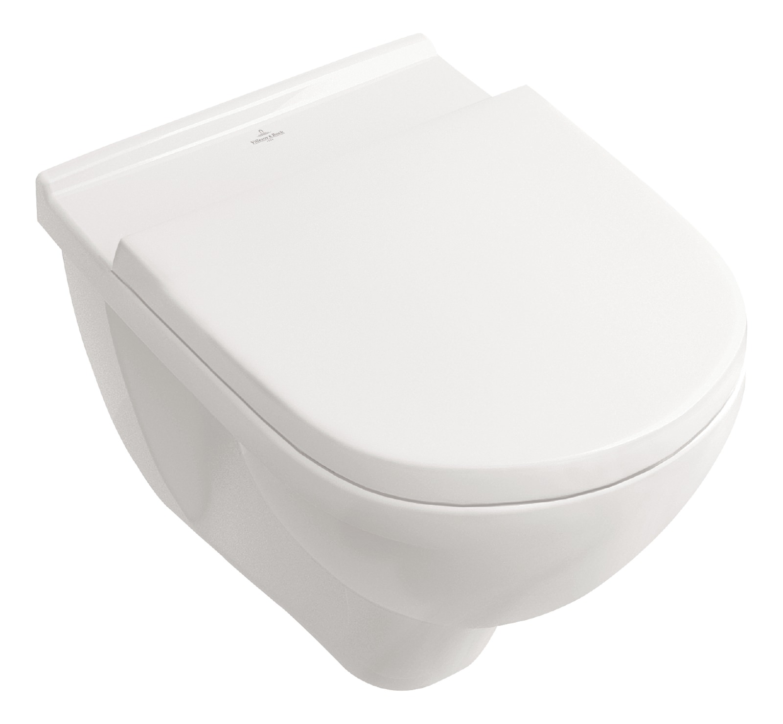 Villeroy & Boch spülrandloses Hänge-WC Kombi O.novo, 5660HR01, mit Directflush in Weiß