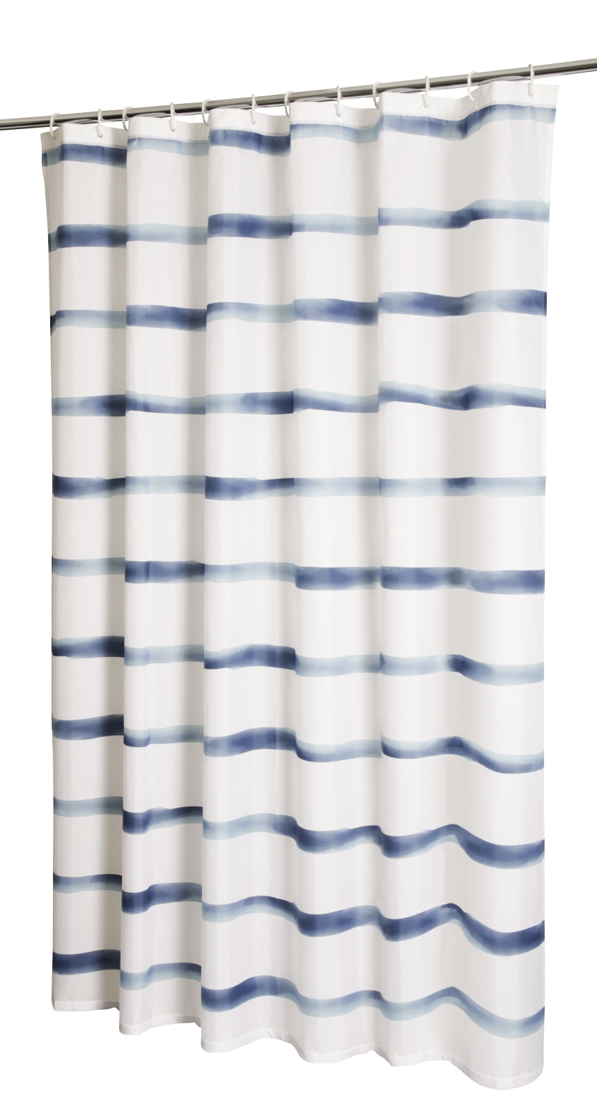 'aquaSu® Textil-Duschvorhang Windsee in maritimer Optik, 180 x 200 cm
