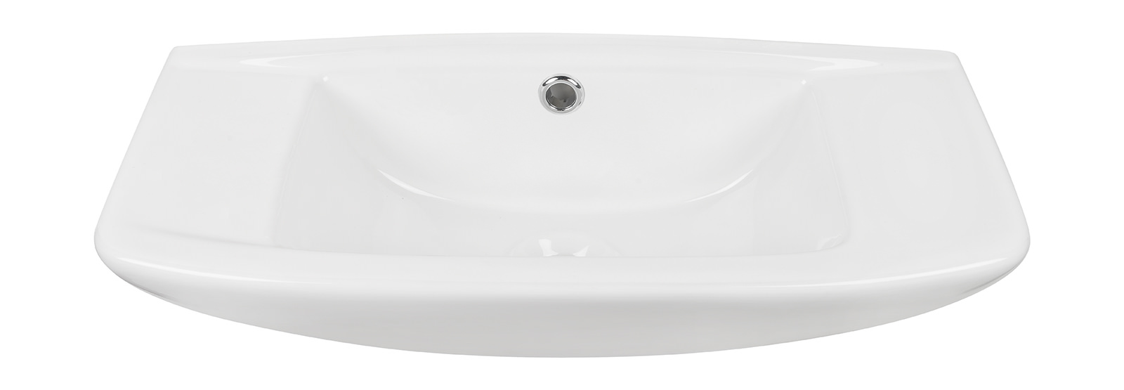Handwaschbecken 04AB3488 in Weiß, 50 cm