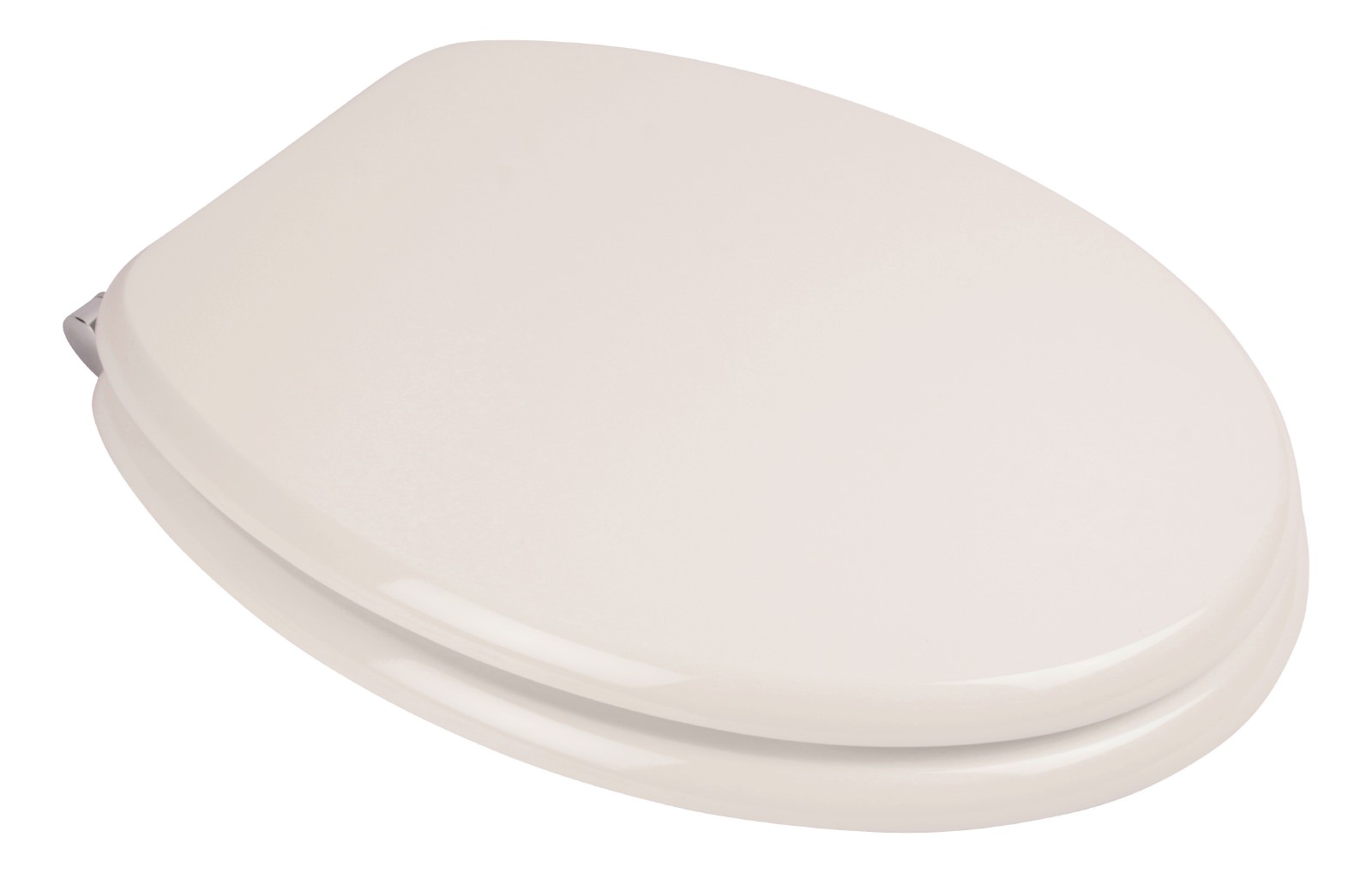 WC-Sitz mit Absenkautomatik Modern Wellness, Weiß, antibakterielle Oberfläche, aus Holz, FastFix