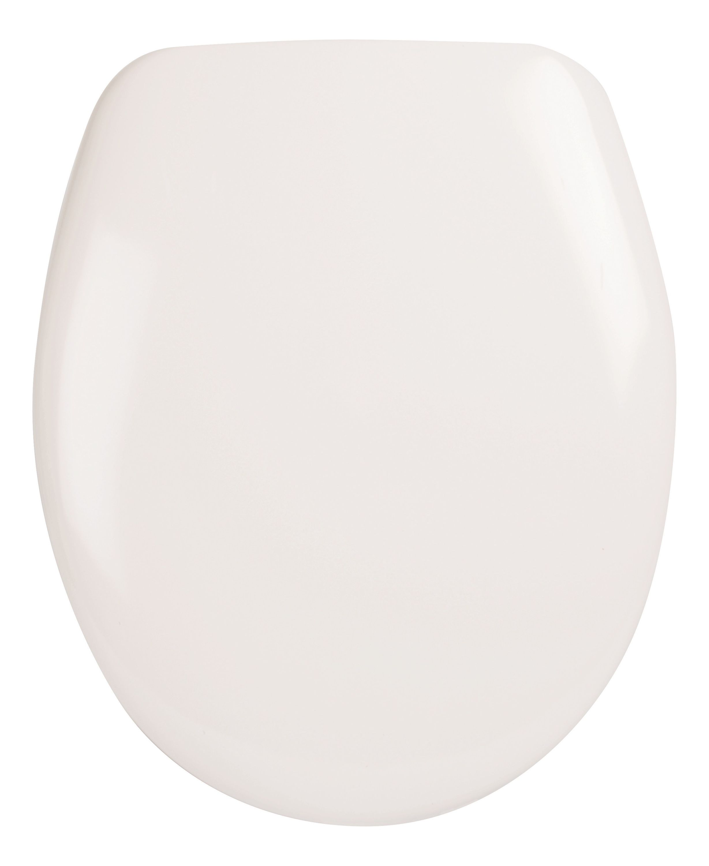 WC-Sitz 26LP2760 in Weiß aus antibakteriellem Duroplast mit Fast-Fix und Edelstahlscharnier