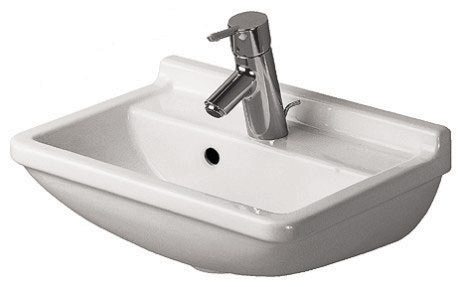 Duravit Handwaschbecken Starck 3, 45 cm, Weiß, 0750450000