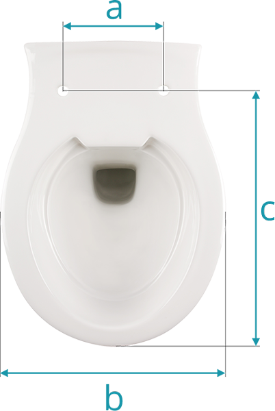 WC-Sitz Konfigurator: WC ausmessen